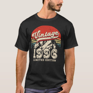 Camiseta Cumpleaños Retro 1996 Vintage 30 Años al Aire Libr
