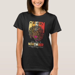 Camiseta Cumpleaños Sagittarius Reina Noviembre Zodiac Sagi