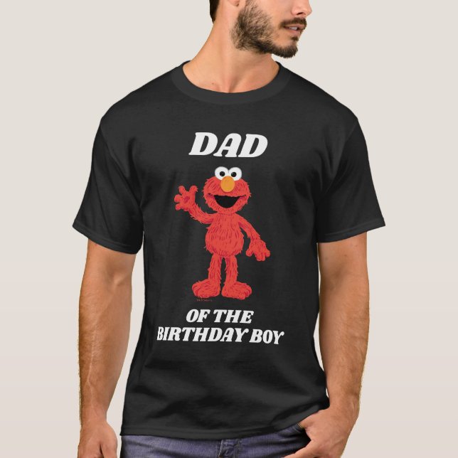 Camiseta Cumpleaños simple de Elmo (Anverso)