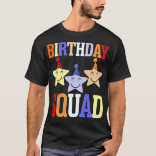 Camiseta Cumpleaños Squad africa sea el agua de mi amigo -