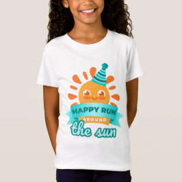 Camiseta Cumpleaños Sun Run Cute