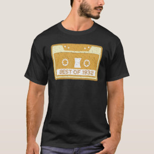 Camiseta Cumpleaños T Shirt Mejor De 1932 90ª Vina De Celeb