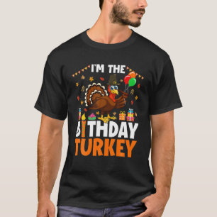 Camiseta Cumpleaños Turca Día de Acción de Gracias Cumpl