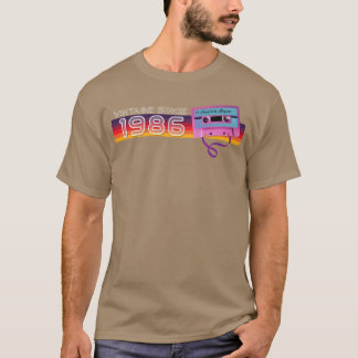 Camiseta Cumpleaños Vintage 1986 Retro Vintage Nostálgico f