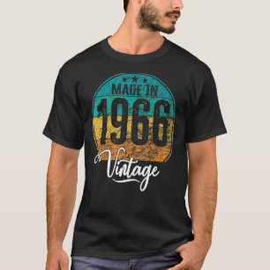 Camiseta Cumpleaños Vintage Año de Cumpleaños 1966 Nacimien