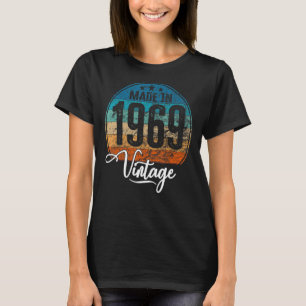 Camiseta Cumpleaños Vintage Año de Cumpleaños 1969 Nacimien