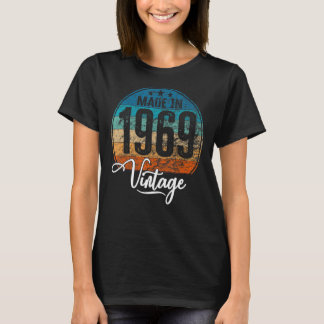 Camiseta Cumpleaños Vintage Año de Cumpleaños 1969 Nacimien