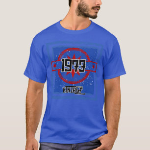 Camiseta cumpleaños vintage de 1973
