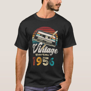 Camiseta Cumpleaños Vintage Hecho en 1956 Hombres Mujeres C