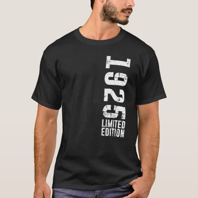 Camiseta Cumpleaños y cosecha 1925 (Anverso)