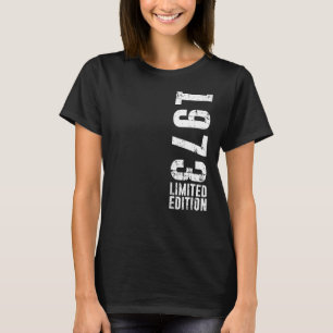 Camiseta Cumpleaños y cosecha 1973