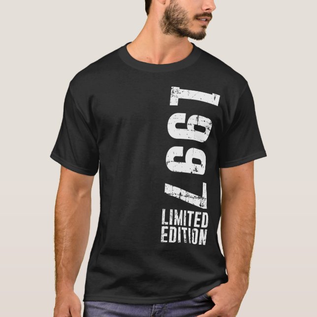 Camiseta Cumpleaños Y Vintage 1997 (Anverso)