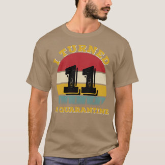 Camiseta Cumplí 11 Años En Cuarentena