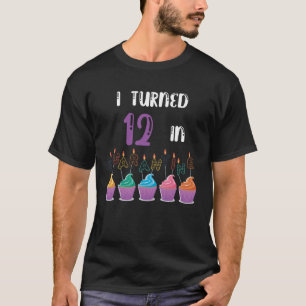 Camiseta cumplí 12 años en cuarentena