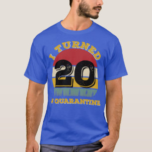 Camiseta Cumplí 20 Años En Cuarentena