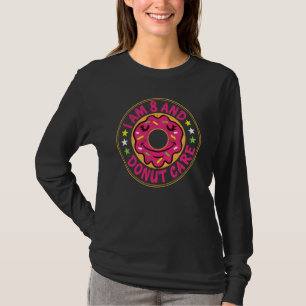 Camiseta Cumplo 8 años y no me importan las donas Cumpleaño
