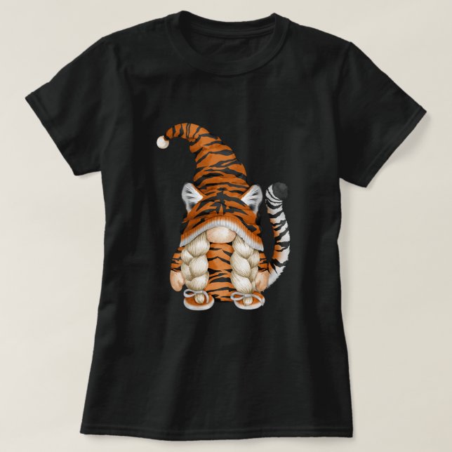 Camiseta Cúmulo De Tigres Y Madre De Tigre. Perfecto (Diseño del anverso)
