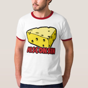 Camiseta Cuña de queso de Wisconsin