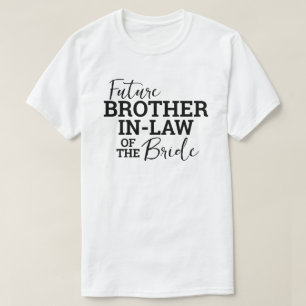 Camiseta Cuñado Futuro de la Novia Boda WV