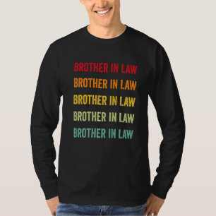 Camiseta Cuñado Texto Arcoíris Cuñado Colorido