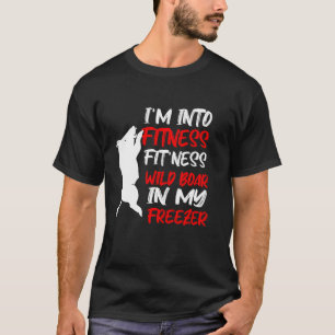 Camiseta Cunador gracioso papá estoy en fitness jabalí salv
