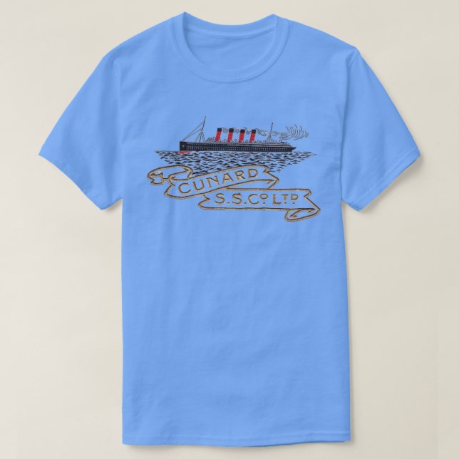Camiseta Cunard (Diseño del anverso)