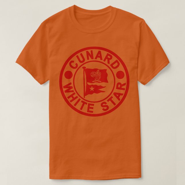Camiseta Cunard White Line (Diseño del anverso)
