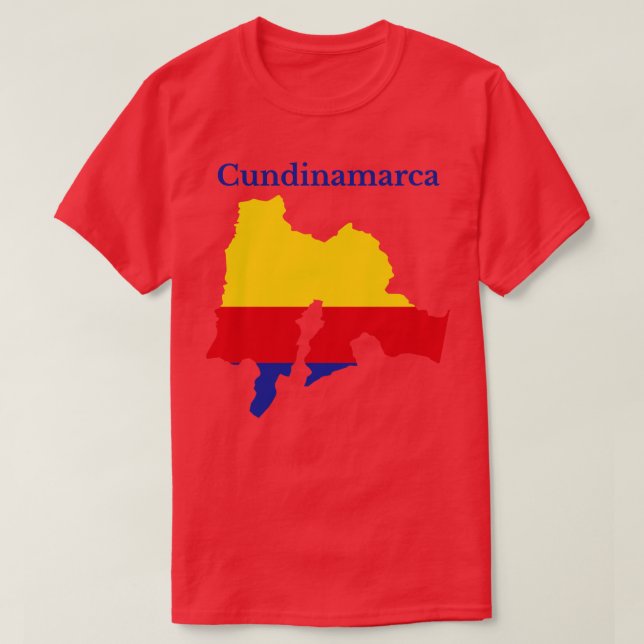 Camiseta Cundinamarca (Diseño del anverso)