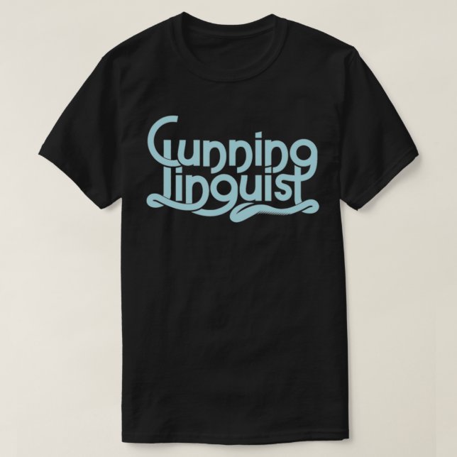 Camiseta Cunning Linguist (Diseño del anverso)