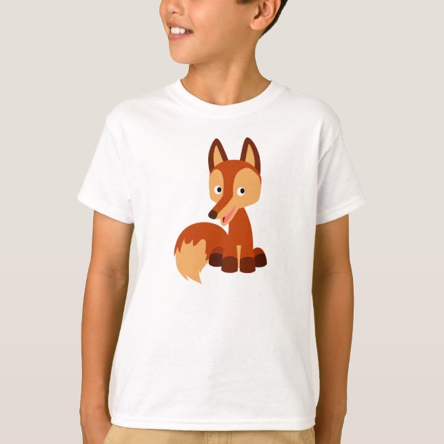 Camiseta Cunning Personalizado Fox Children T-Shirt (Anverso)