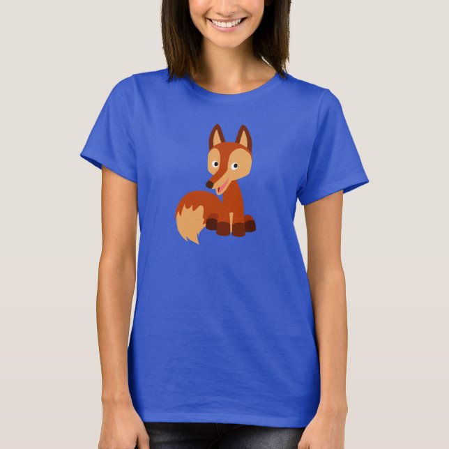 Camiseta Cunning Personalizado Fox Women T-Shirt (Anverso)