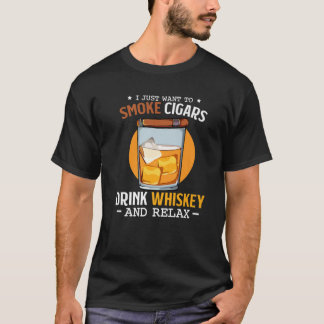 Camiseta Cunny Cigar Whisky Whiskey Alcotch Drinker