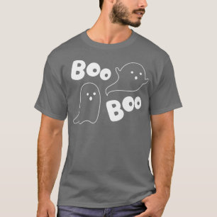Camiseta Cuo Boo gracioso fantasma Boo tripulante Halloween