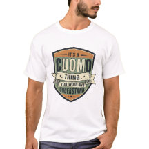 CUOMO Family Name Vintage Shield