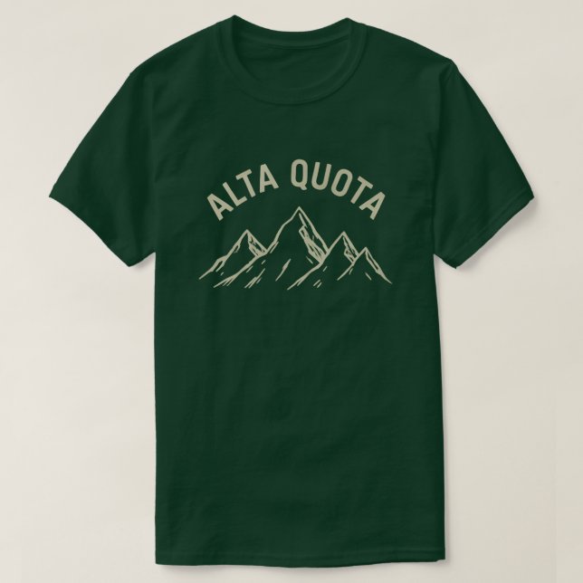 Camiseta Cuota Alta (Diseño del anverso)