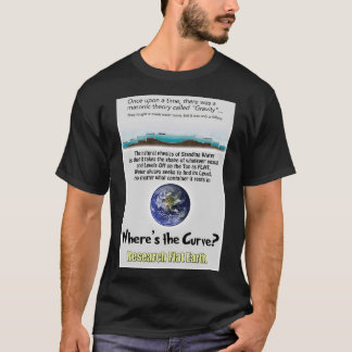 Camiseta Cuota plana de la TierraWherex27s the Curvequot