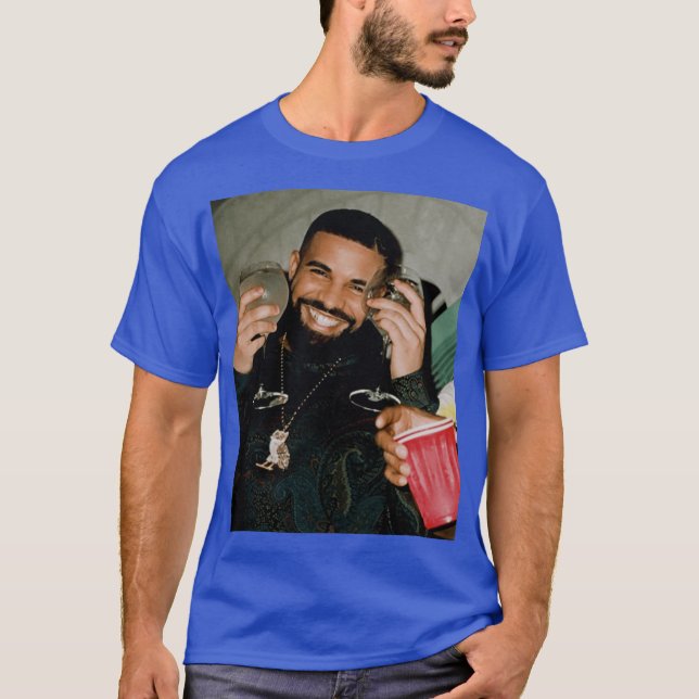 Camiseta Cup and Ring Drake Rapper (Anverso)