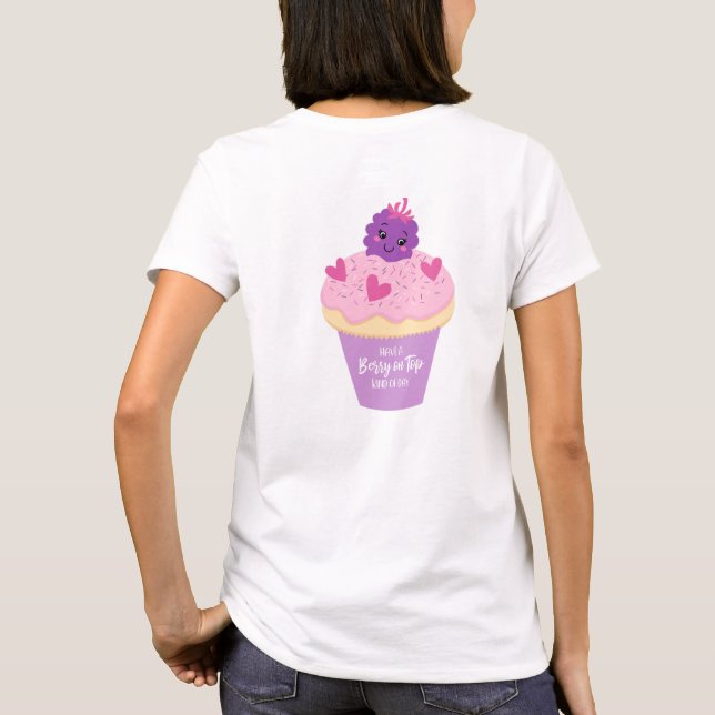 Camiseta Cupcake (Reverso)