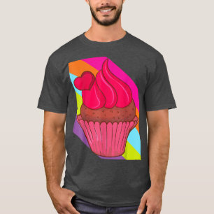 Camiseta Cupcake Bake Bakery Baker Cake Food Delicious Swee