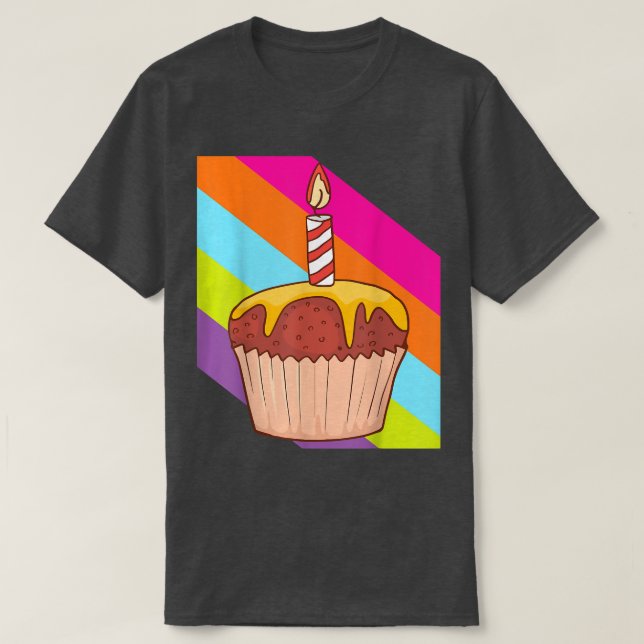 Camiseta Cupcake Bake Bakery Baker Cake Food Delicious Swee (Diseño del anverso)