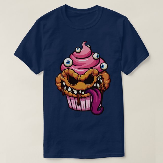 Camiseta Cupcake Monster Eye (Diseño del anverso)