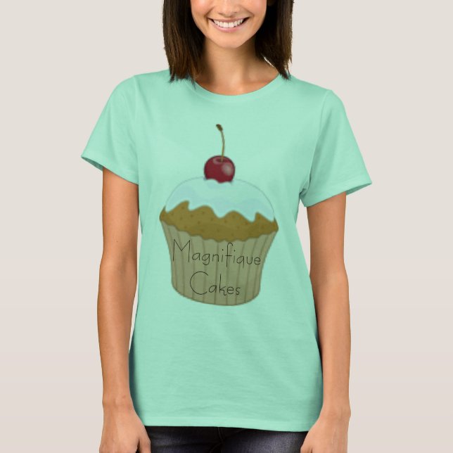 Camiseta Cupcake Ringer (Anverso)
