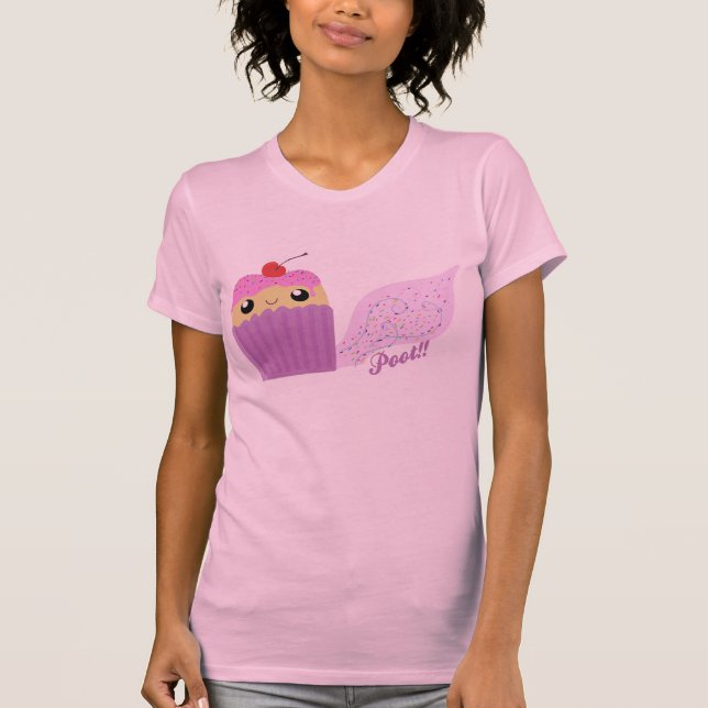 Camiseta Cupcakes Fart Sprinkles (Anverso)