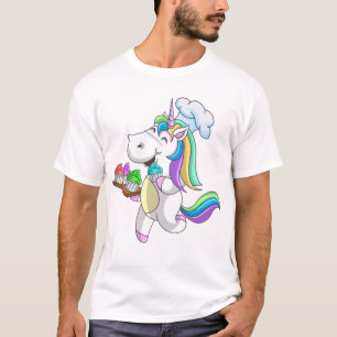 Camiseta Cupcakes Funny Horneando Funny Cupcakes en Guay Un