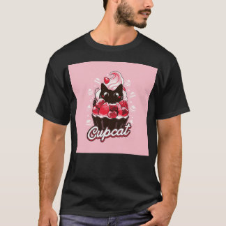 Camiseta Cupcat - Gato de comida picado