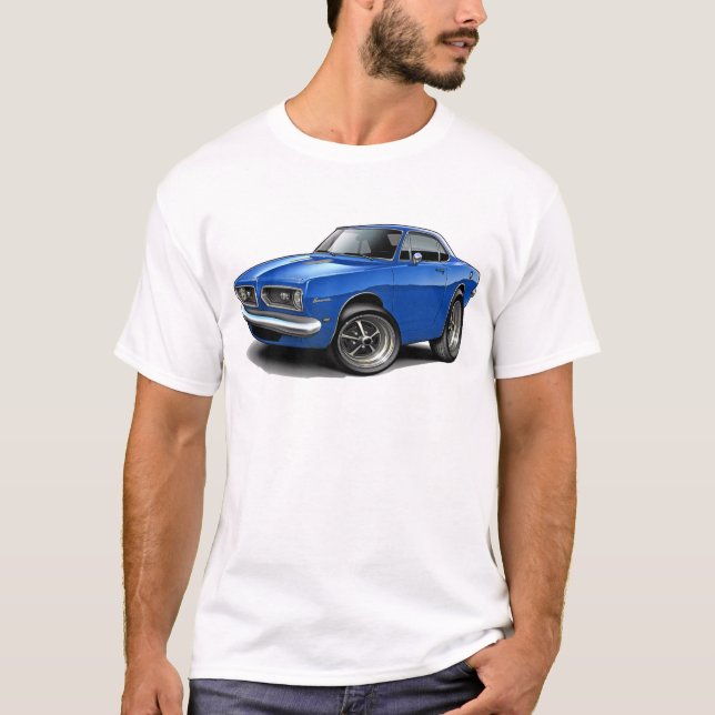 Camiseta Cupé 1967-69 del azul del Barracuda (Anverso)