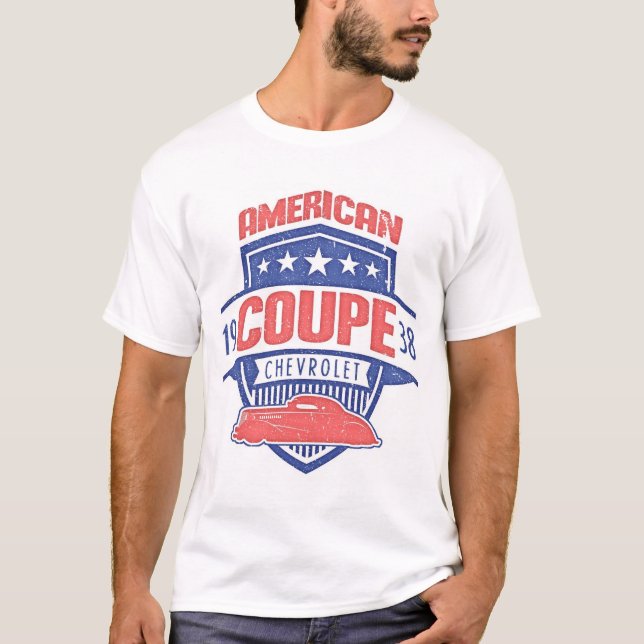 Camiseta CUPÉ AMERICANO 1938 de Chevrolet de la serie del (Anverso)