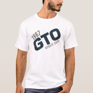 Camiseta Cupé de 1967 deportes de GTO - turquesa del marin