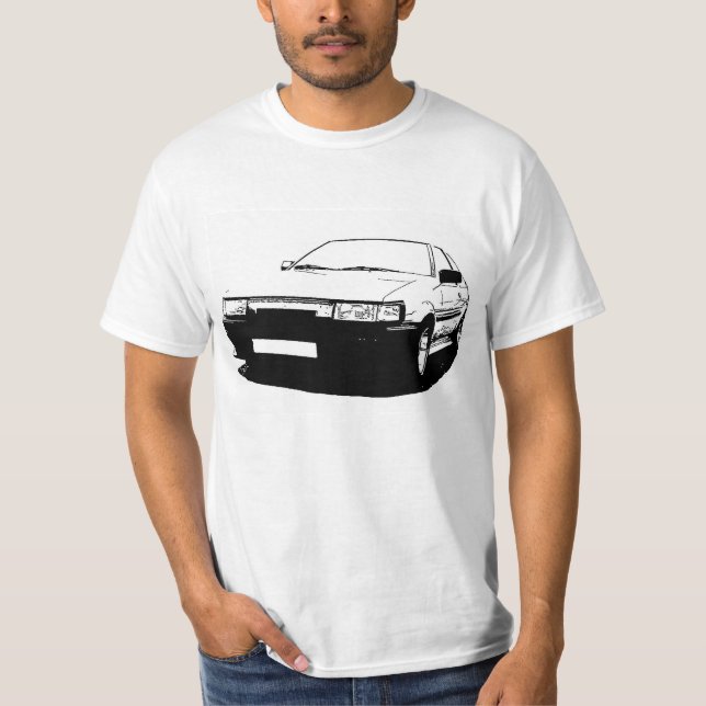 Camiseta Cupé de GT del Corolla AE86 (Anverso)