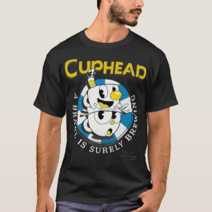 Camiseta Cuphead Mugman Poker Chip Brewl